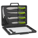 #10075 Nože Grilovacie Cattara sada 4+1+1