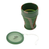 #10099 Silikónový skladací kelímok ARMY 350ml