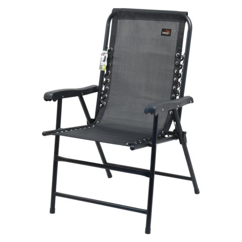 #10166 Stolička záhradná skladacia TERST čierna