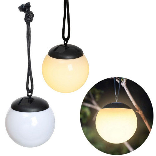 #10242 Lampa solárna GLOB 1xLED - 10 cm