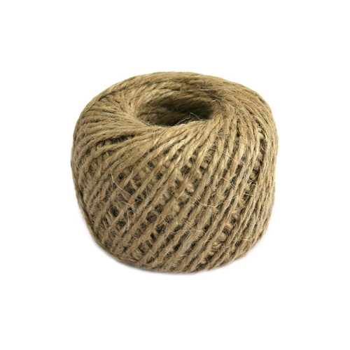 #10255 Motúz HEMP JUTA, jutový, L-100 m 1,5 mm, hnedý