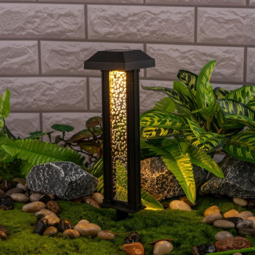 #10302 LED záhradné Solar svetlo 7,5 x 7,5 x 30,5 cm