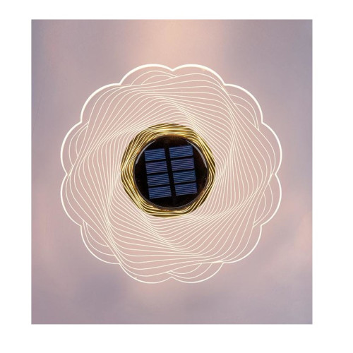 #10328 Solárne nástenné svietidlo cca. 18,4 x 18,4 x 4,1 cm