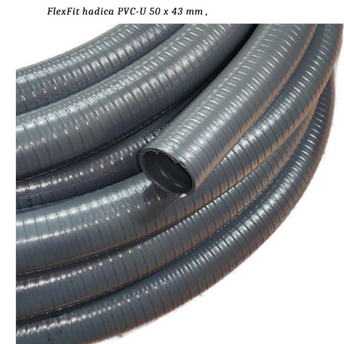 #10434 FlexFit hadica PVC-U 50 x 43 mm