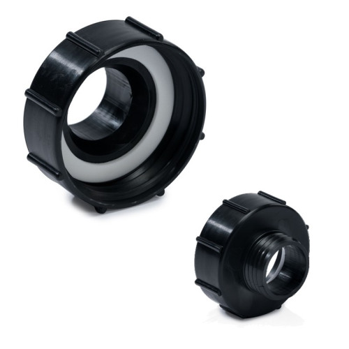 #10640 Redukcia na IBC - vnútorný závit DN 80 x vonkajší závit DN 50