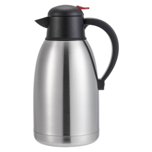 #10746 Termoska 2000 ml na kávu čaj, konferenčná, nerez,