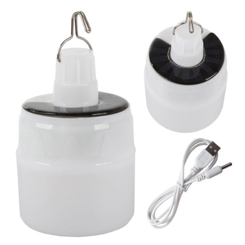 #10783 LED - USB  solárny kempingový lampáš - 14442