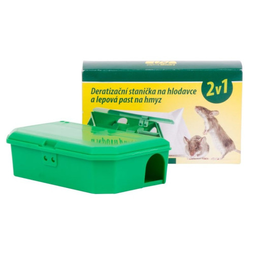 #10803 Deratizačná stanička 2v1