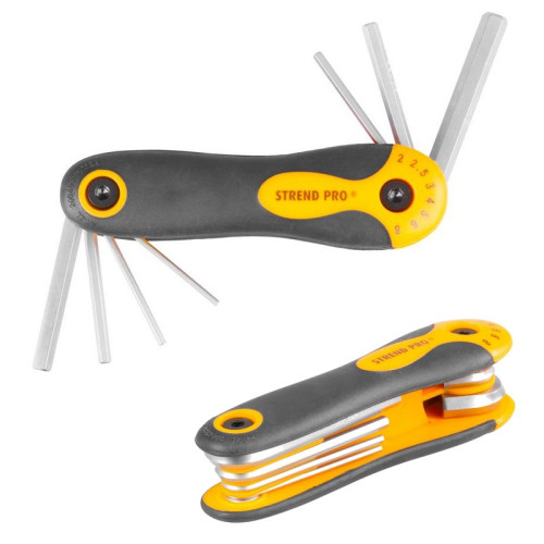 #10818 Sada kľúčov 9 dielnaHK0203, 7 dielna, Hex,