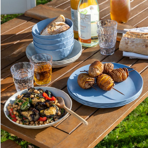 #10831 Kempingový riad 16-dielný - CLUB SET GÖTEBORG Blau 2