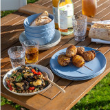 #10831 Kempingový riad 16-dielný - CLUB SET GÖTEBORG Blau 2