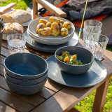 #10833 Kempingový riad Koziol CLUB SET GÖTEBORG - 16-teilig - Grey 2