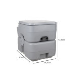 #10871 Prenosná toaleta Trizand 24498 1