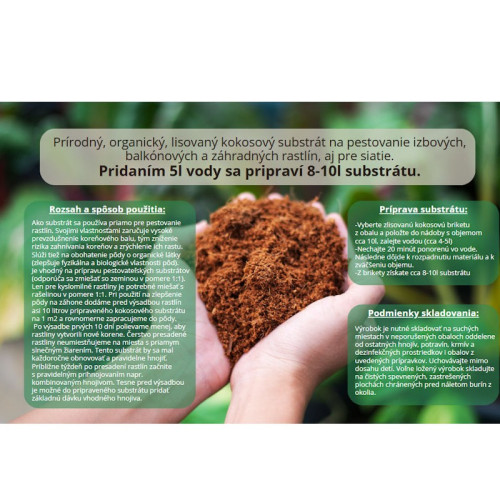 #10925 Lignocel COCOSOIL 600g AS GARDEN 1