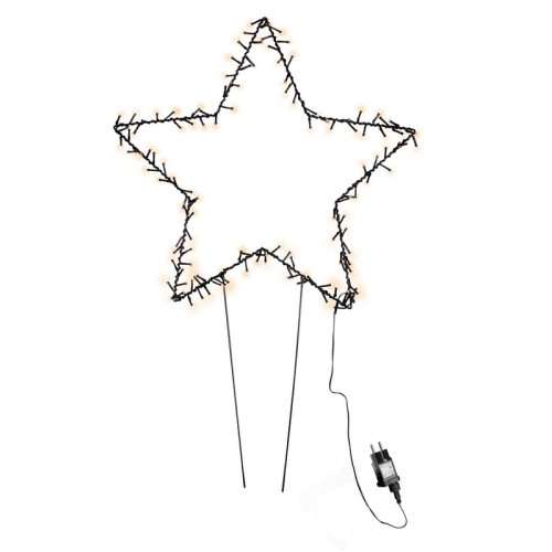 #11029 LED Hviezda XL - 140 LED teplá biela IP44