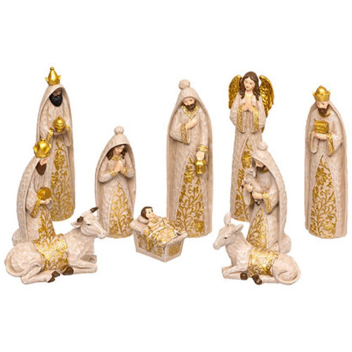 #11048 Betlehem figúrky Santons 10 ks - 7 - 20 cm