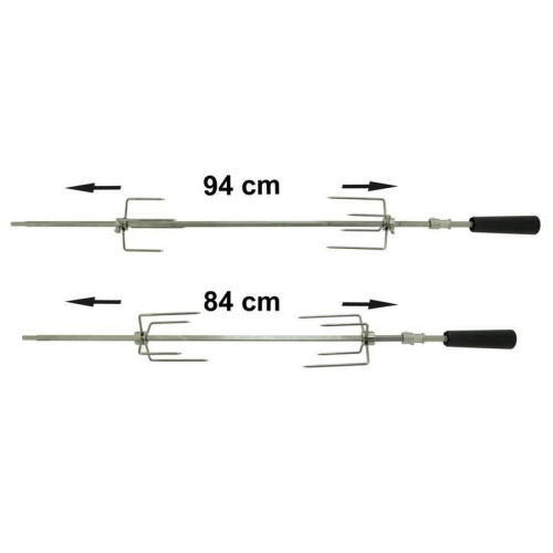 #11139 Grilovacia jehla 84-94cm 8mm-6mm