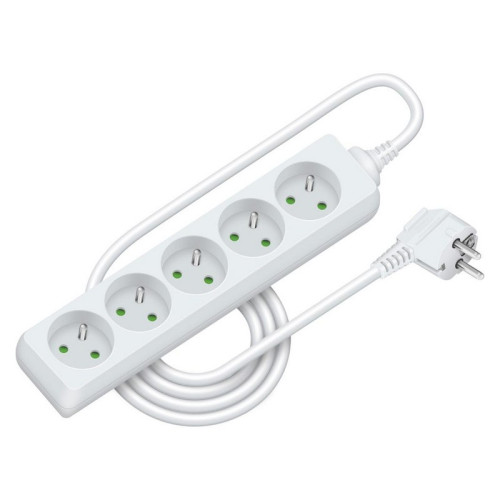 #11167 Predlžovací kábel 2m 5-záasuviek RETLUX-RPC 12