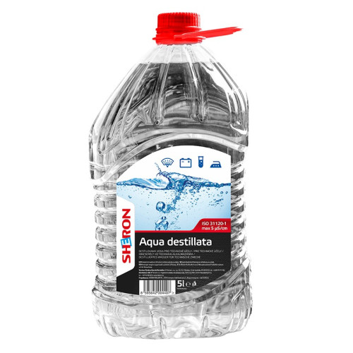 #11173 SHERON Aqua Destillata 5 lt PET
