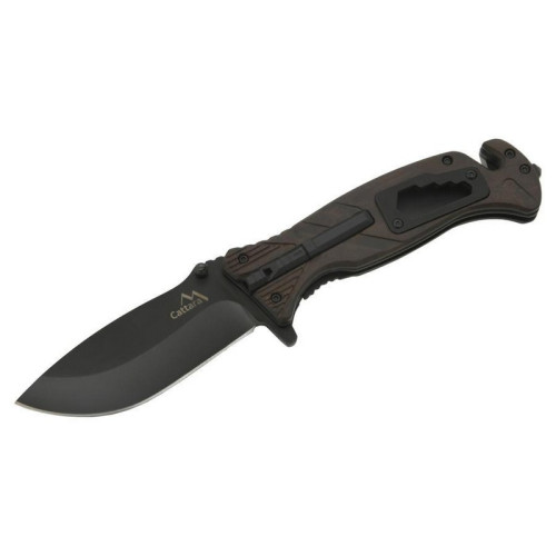 #11195 Nôž zatvárací BLACK BLADE s poistkou 21,7cm