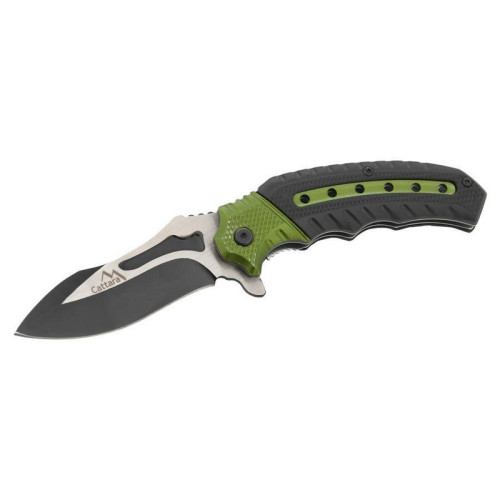 #11235 Nôž zatvárací COBRA 20cm s poistkou zelená-čierna