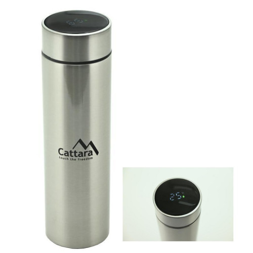 #11327 moska LED s objemom 475 ml s teplomerom