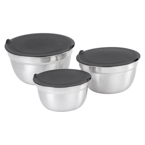 #11340 Miska Magic Home nerez s vekom  14-16-18 cm, sada 3 ks