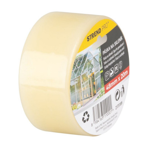#11344 Páska opravná, na skleník 48 mm, L-20 m, , polylarbonát, sklo, transparentná