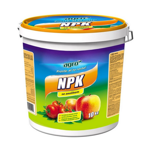#11410 AGRO HNOJIVO MINERÁLNE NPK VEDRO SO ZEOLITOM 10KG