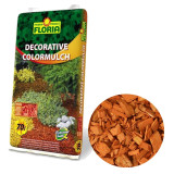 #11416 FLORIA DEKORAČNÝ MULČ ORANŽOVÝ 70L
