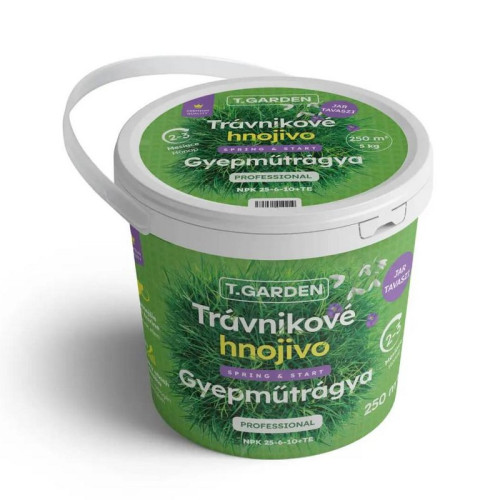 #11521 Jarné trávnikové hnojivo Spring & Start 25-6-10, 5 kg