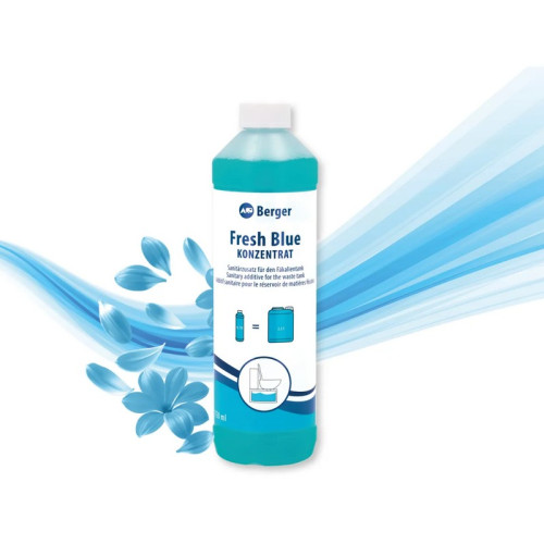 #11537 Berger Fresh Blue Concentrate 750 ml - Dezinfekčná prísada do odpadových nádrží
