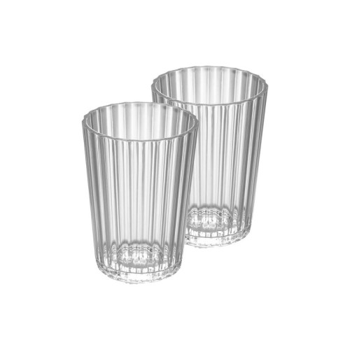 #11543 Akrylové poháre na pitie Berger Stripes 410 ml (sada 2 kusov)
