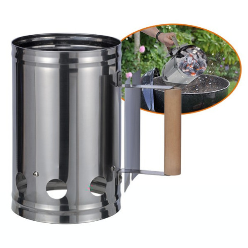 Podpalač drevenného uhlia - nerezový