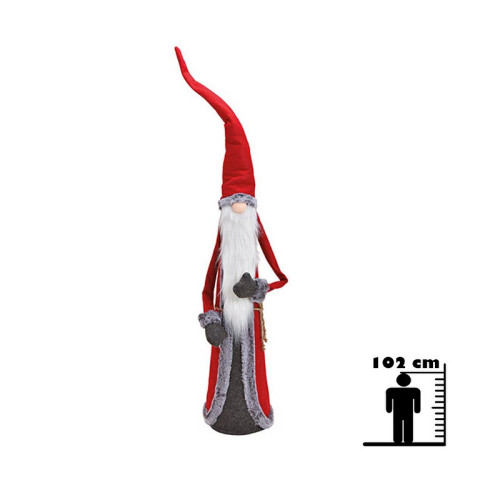 Vianočná dekorácia Mikuláš FILZ - 102 cm