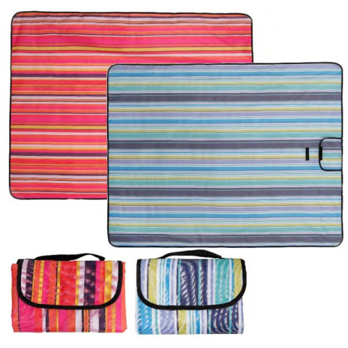 Pikniková deka Color STRIP 170x135 cm