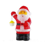 Mikuláš s lampášom 80 LED