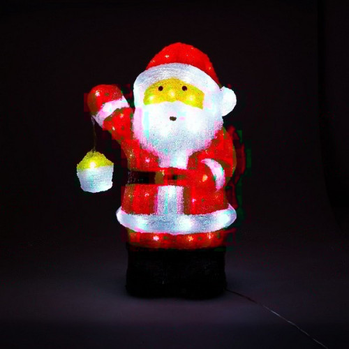 Mikuláš s lampášom 80 LED