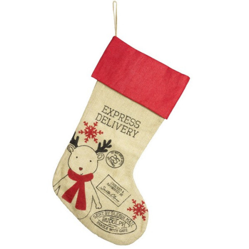 Vianočná Ponožka Delivery Express 54 cm