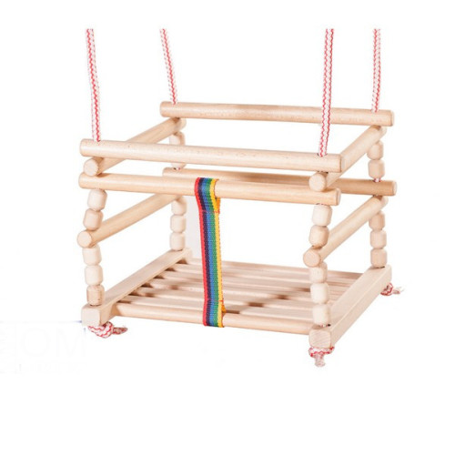 Detská drevená hojdačka Klasik