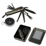 Vreckový nožík + kompas