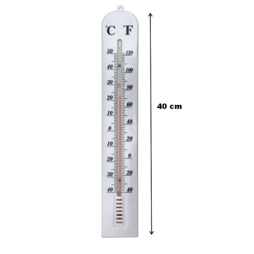 Plastový teplomer 40 cm