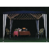 LED svetelná sieť 3x3 m - Studená biela