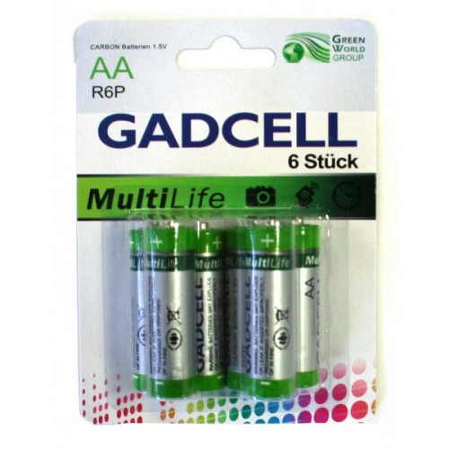 Batérie CADCEL R6P AA - 6 ks