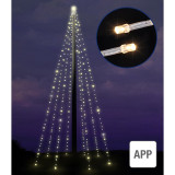 LED svetelná reťaz na stožiare 400 LED