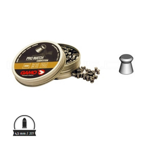 Diabolo GAMO PRO Match 4,5 mm 500 ks