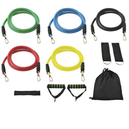 Gumy na cvičenie - Expander 5 ks