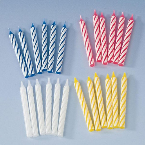 Narodeninové sviečky 24 ks