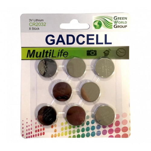 Batérie CADCELL CR 2032 8 ks