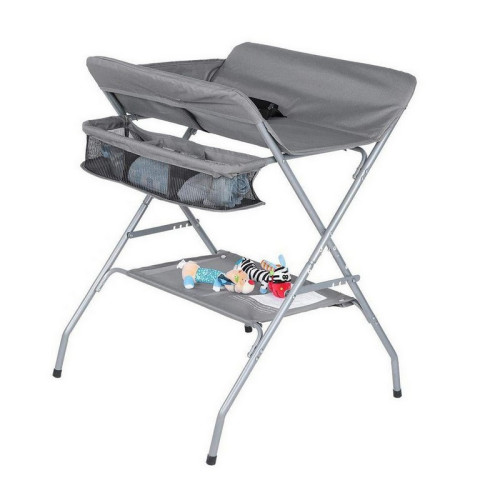 Detský prebalovací pult - sivý